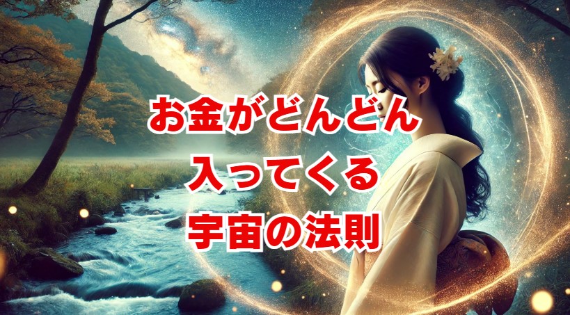 お金がどんどん入ってくる宇宙の法則