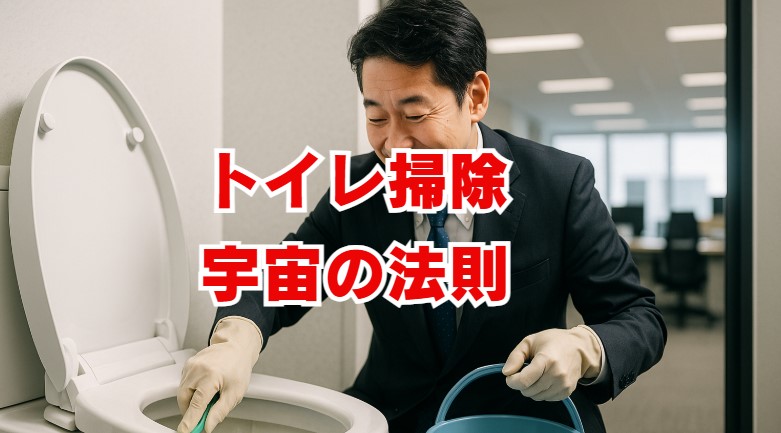 トイレ掃除と宇宙の法則で人生は好転する？運気アップの秘密