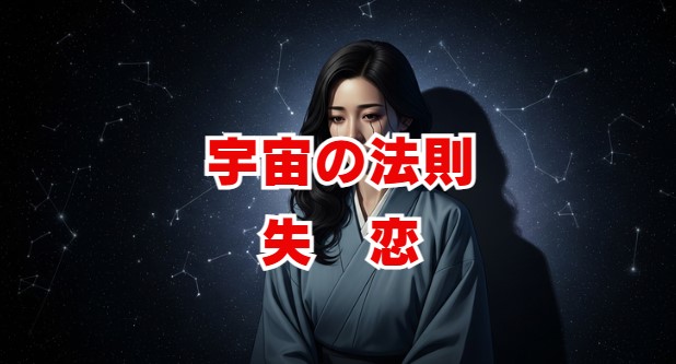 宇宙の法則で失恋を乗り越える。魂の転機を活かす方法