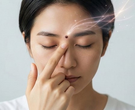 ほくろと直感力の強化