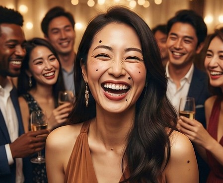 顔にほくろが多い人の性格と運勢