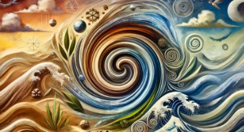 宇宙の法則における左回りの法則とは