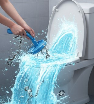 トイレが詰まったり、あふれたりする夢