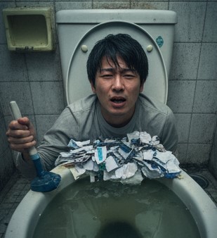 トイレが詰まる夢のストレス