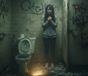 ドアがない・見られるプライバシー