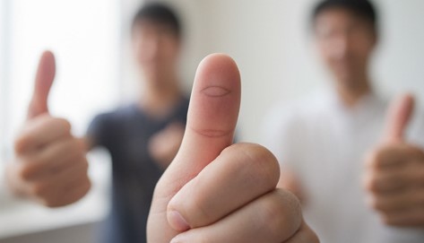 仏眼相の確率、20人に1人？