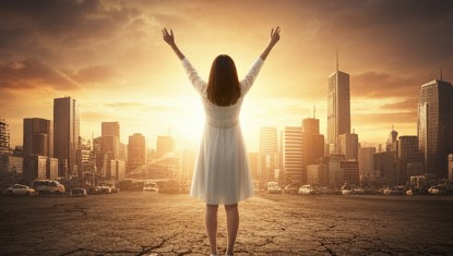 地震から逃げる、または助かる夢