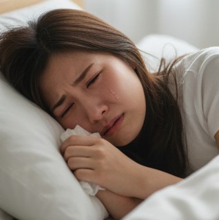 寝ながら泣く大人の原因と対処法