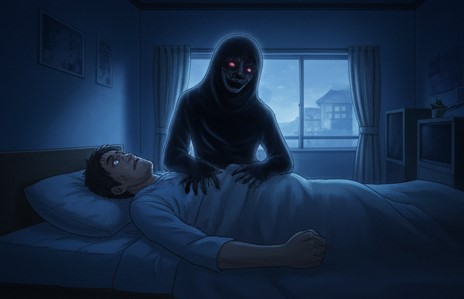 幽霊の気配と金縛りの関係性