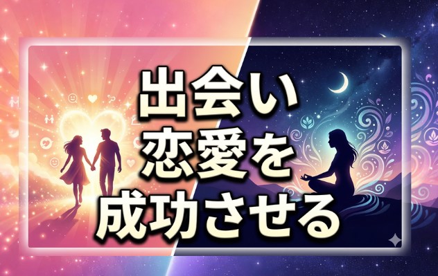 出会いと恋愛を成功させる秘訣！自分を認めて出会える宇宙の法則