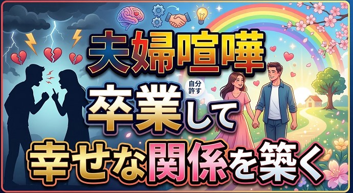 夫婦喧嘩を卒業して幸せな関係を築く処方箋